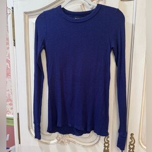 Michael Lauren Waffle Long Sleeve with thumb holes. NWT
